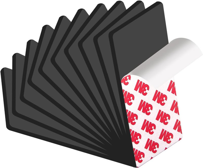 STTMGN Magnetic Tape with 3M Strong Adhesive Backing,2x4" 10PCS,Flexible Self Adhesive Magnets, Flat Sticky Magnet Tape Strips,Available for Craft,DIY Projects,Kitchen,Whiteboard etc - Image 1